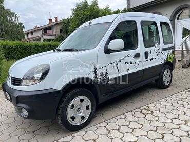 Renault Kangoo 1.6 4x4 OČUVAN CH, 4.390 €, 2008. Monovolumen (MiniVan), Benzin | 1598 cm3, 193.213 km, 70kW (95 KS), Manuelni 5 brzina, 4/5 vrata, 5 sedišta, Kruševac