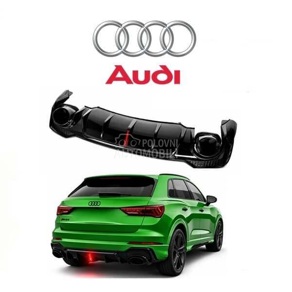 Difuzor S-line RS LED za Audi Q3 od 2022. do 2025. god.