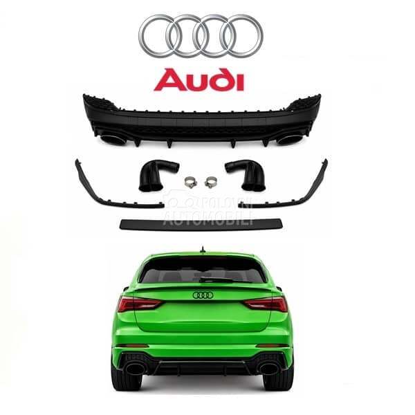 Difuzor S-line RS za Audi Q3 od 2022. do 2025. god.