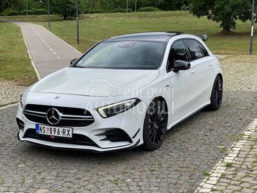Mercedes Benz A 35 AMG 360/Pano/AERO, 28.500 €, 2019. Hečbek, Benzin | 1991 cm3, 131.000 km, 225kW (306 KS), Automatski / poluautomatski, 4/5 vrata, 5 sedišta, Novi Sad