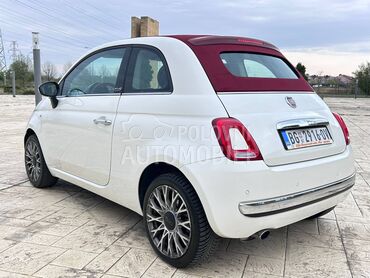Fiat 500 , 4.700 €, 2009. Kabriolet/Roadster, Benzin | 1368 cm3, 186.523 km, 74kW (101 KS), Manuelni 6 brzina, 2/3 vrata, 5 sedišta, Novi Beograd