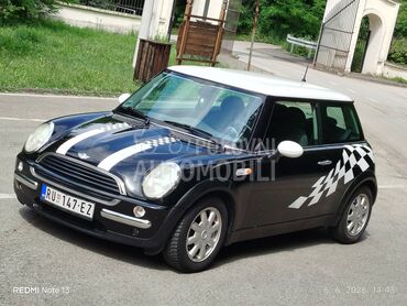 MINI One 1.6 90 k s (može zamena), 2.850 €, 2002. Kupe, Benzin + Gas (TNG) | 1600 cm3, 267.400 km, 66kW (90 KS), Manuelni 5 brzina, 2/3 vrata, 4 sedišta, Novi Sad