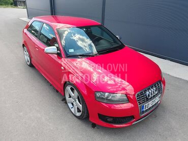 Audi S3 Quattro, 8.999 €, 2008. Hečbek, Benzin | 1984 cm3, 198.000 km, 195kW (265 KS), Manuelni 6 brzina, 2/3 vrata, 5 sedišta, Bor