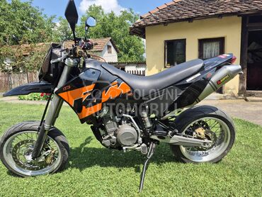 KTM Lc4 640 SM, 2.400 €, 2006. , 625 cm3, 23.577 km, 39kW (53 KS), Supermoto, Čačak