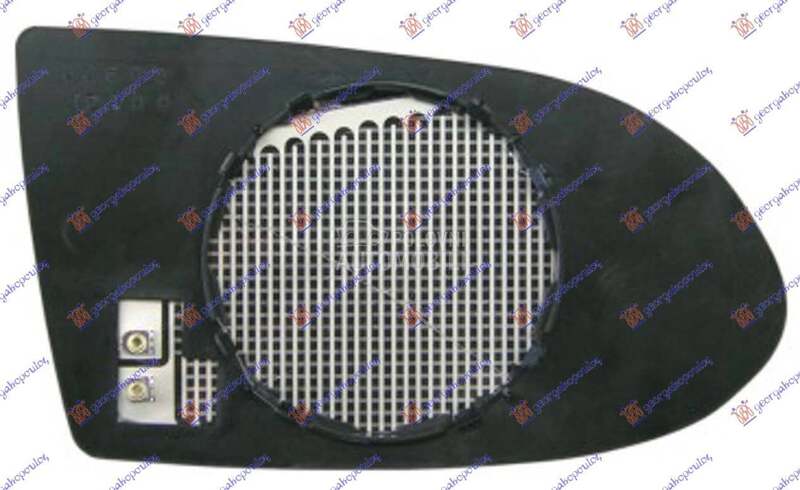 STAKLO RETROVIZORA SA GREJACEM za Opel Zafira od 2000. do 2027. god.