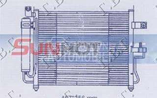 HLADNJAK KLIME BENZIN (420x365 za Hyundai Accent od 2000. do 2027. god.