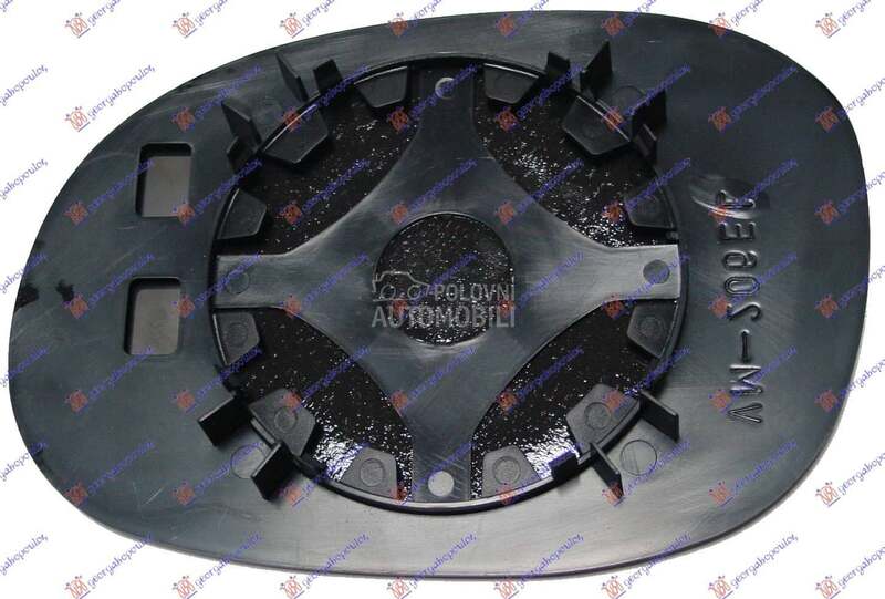 STAKLO RETROVIZORA SA GREJACEM za Citroen C2 od 2000. do 2027. god.