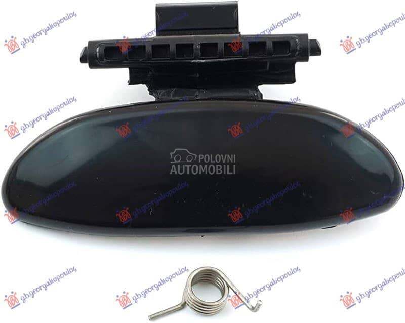 KVAKA KASETE ZA RUKAVICE CRNA za Citroen C2 od 2000. do 2027. god.