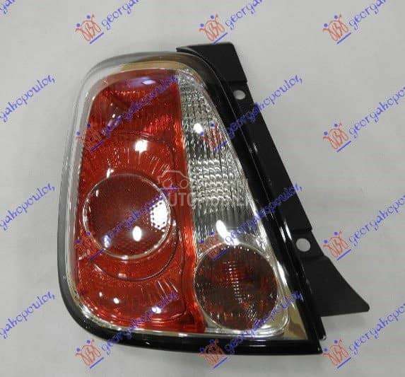 STOP LAMPA (SPORT) (CRNI OKVIR za Fiat 500 od 2000. do 2027. god.