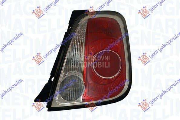 STOP LAMPA (CRNI OKVIR) (SPORT za Fiat 500 od 2000. do 2027. god.