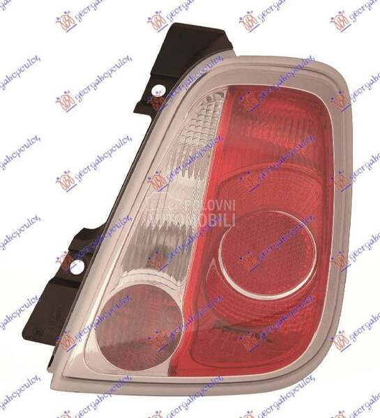 STOP LAMPA (CABRIO) (DEPO) - 5 za Fiat 500 od 2000. do 2027. god.