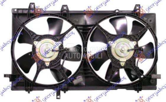 VENTILATOR HLADNJAKA (DUPLI) K za Subaru Forester od 2000. do 2027. god.