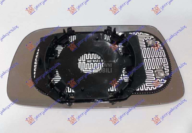 STAKLO RETROVIZORA SA GREJACEM za Toyota Yaris od 2000. do 2027. god.