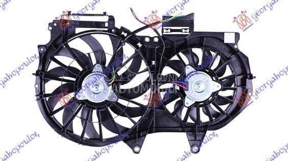 VENTILATOR (DUPLI) KOMPLET (1. za Audi A4 od 2000. do 2027. god.