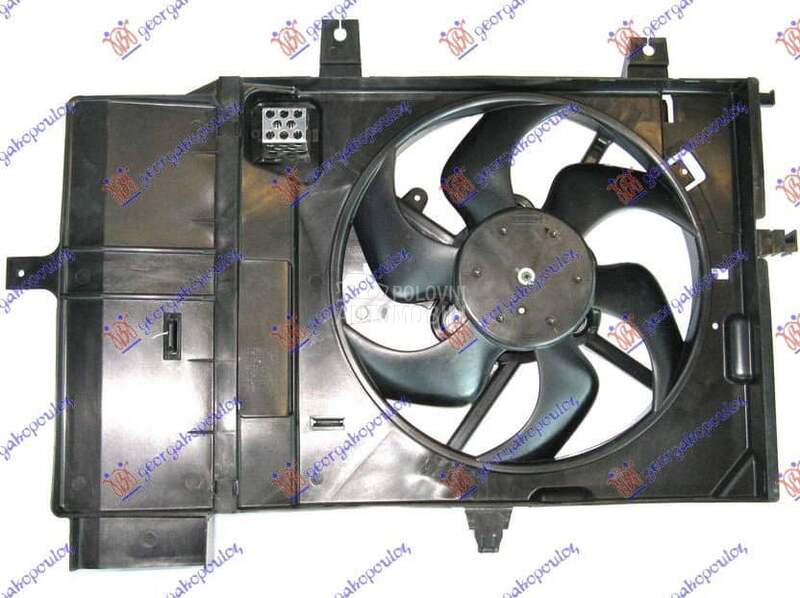 VENTILATOR KOMPLET (1.2/1.4/1. za Nissan Micra od 2000. do 2027. god.