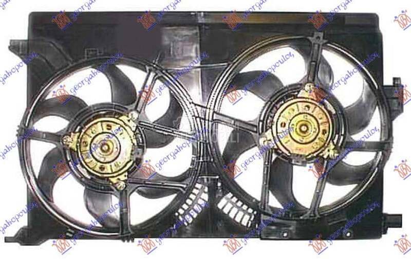 VENTILATOR (DUPLI) KOMPLET (BE za Opel Signum od 2000. do 2027. god.
