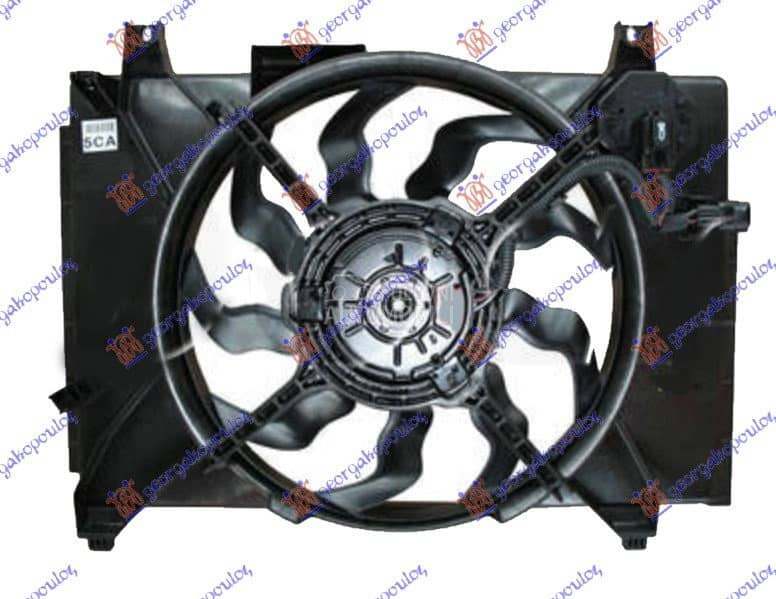 VENTILATOR KOMPLET (1.5 CRDi D za Hyundai Accent od 2000. do 2027. god.