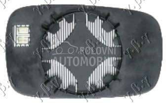 STAKLO RETROVIZORA SA GREJACEM za Renault Megane od 2000. do 2027. god.