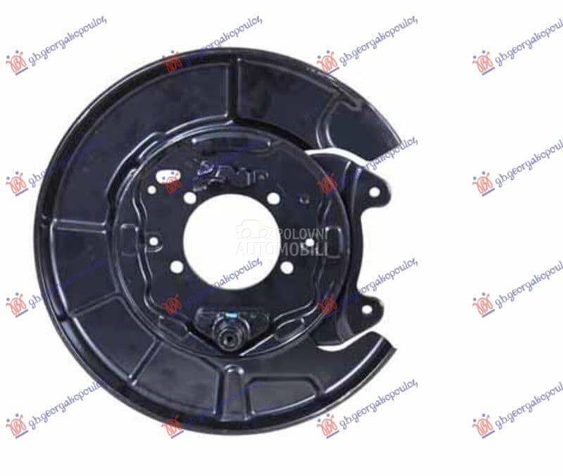 ZASTITA ZADNJEG KOCIONOG DISKA za Toyota RAV 4 od 2000. do 2027. god.