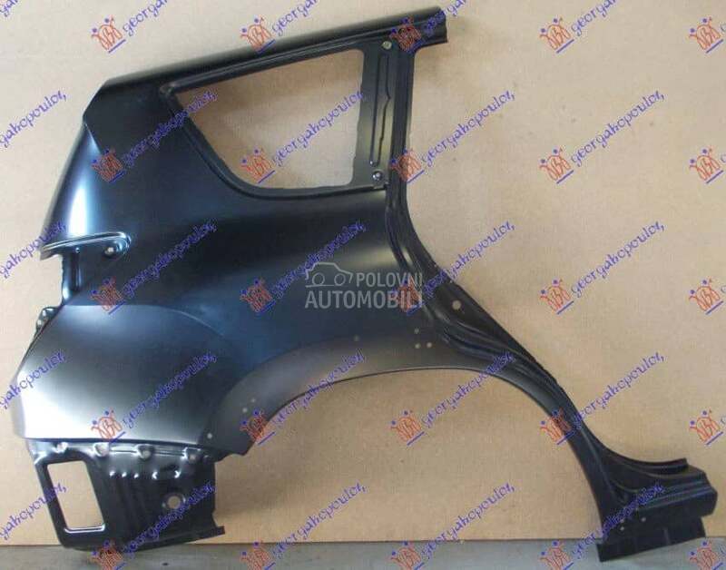ZADNJI BLATOBRAN (SA OTVORIMA za Toyota RAV 4 od 2000. do 2027. god.