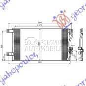 HLADNJAK KLIME BENZIN/DIZEL (5 za Mitsubishi L200 od 2000. do 2027. god.