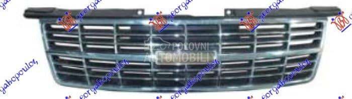 PVC MASKA HROM 2WD - P/U D-MAX za Isuzu D-Max od 2000. do 2027. god.