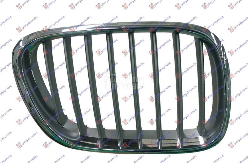 PVC MASKA HROM/TITANIJUM - - X za BMW X5 od 2000. do 2027. god.
