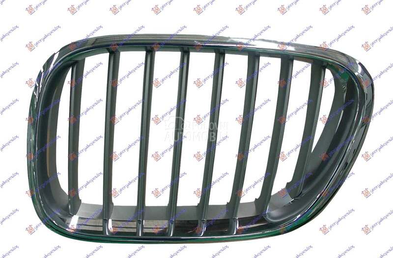 PVC MASKA HROM/TITANIJUM - - X za BMW X5 od 2000. do 2027. god.