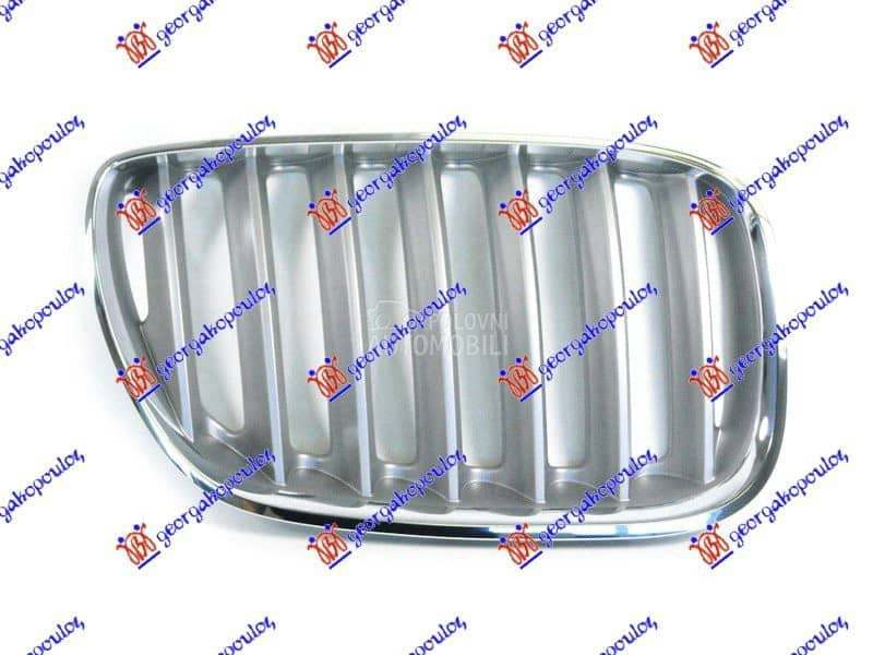 PVC MASKA HROM/TITANIJUM - - X za BMW X5 od 2000. do 2027. god.