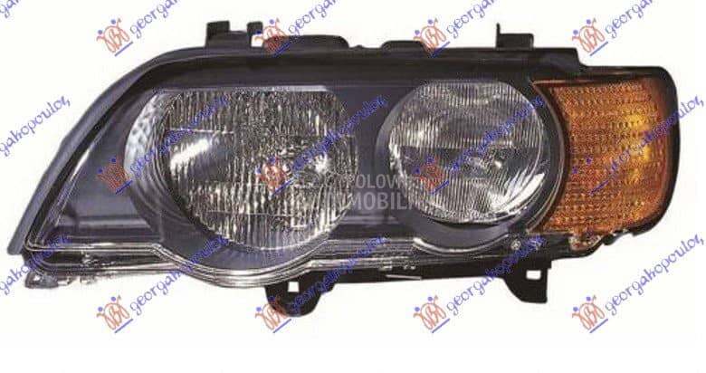 FAR ELEKTRICNI ZUTI MIGAVAC - za BMW X5 od 2000. do 2027. god.