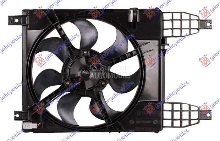 VENTILATOR KOMPLET - AVEO H/B- za Chevrolet Aveo od 2000. do 2027. god.