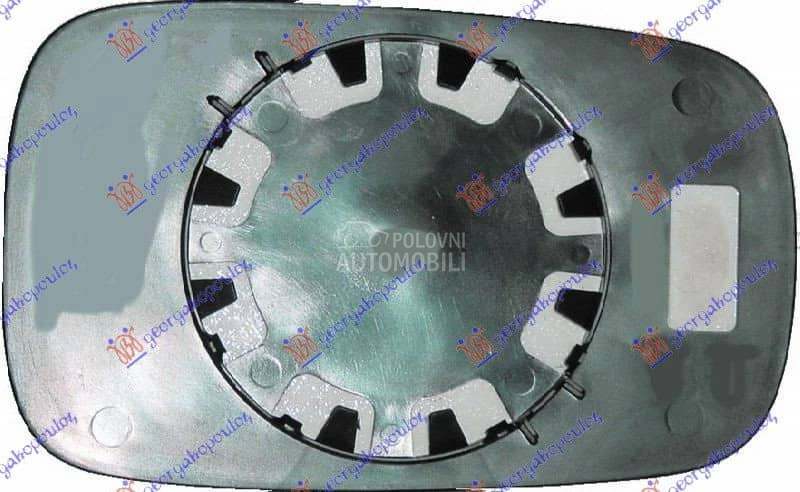 STAKLO RETROVIZORA SA GREJACEM za Renault Laguna od 2000. do 2027. god.