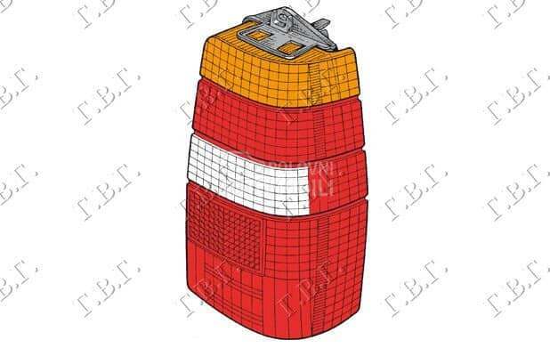 STOP LAMPA - FIORINO (146) za Fiat Fiorino od 2000. do 2027. god.