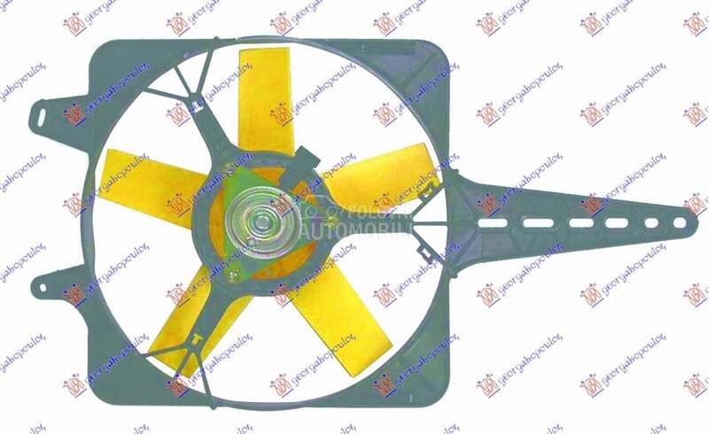 VENTILATOR KOMPLET (1.1/1.4) ( za Fiat Tipo od 2000. do 2027. god.