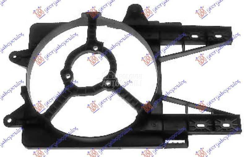 NOSAC VENTILATORA PLASTICNI (6 za Fiat Punto od 2000. do 2027. god.