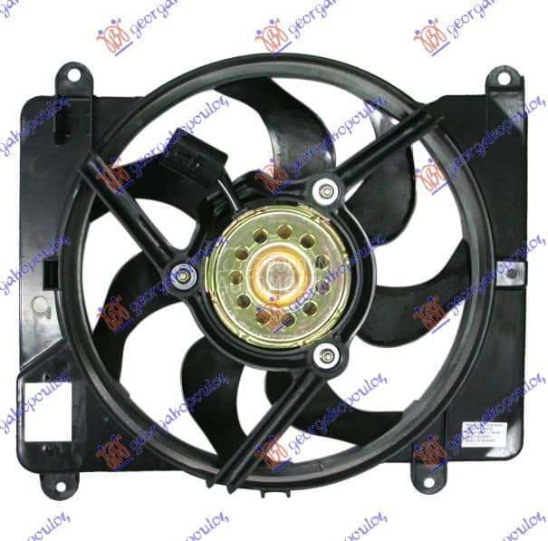 VENTILATOR KOMPLET (60/75/85/9 za Fiat Punto od 2000. do 2027. god.