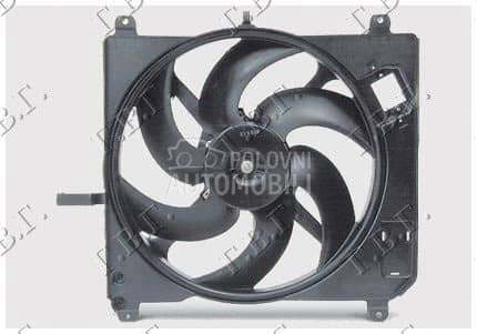 VENTILATOR KOMPLET (1.4cc BENZ za Fiat Brava od 2000. do 2027. god.