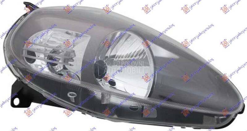 FAR ELEKTRICNI SIVI - (LJUBICA za Fiat Grande Punto od 2000. do 2027. god.