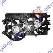 VENTILATOR (DUPLI) KOMPLET (1. za Fiat Grande Punto od 2000. do 2027. god.