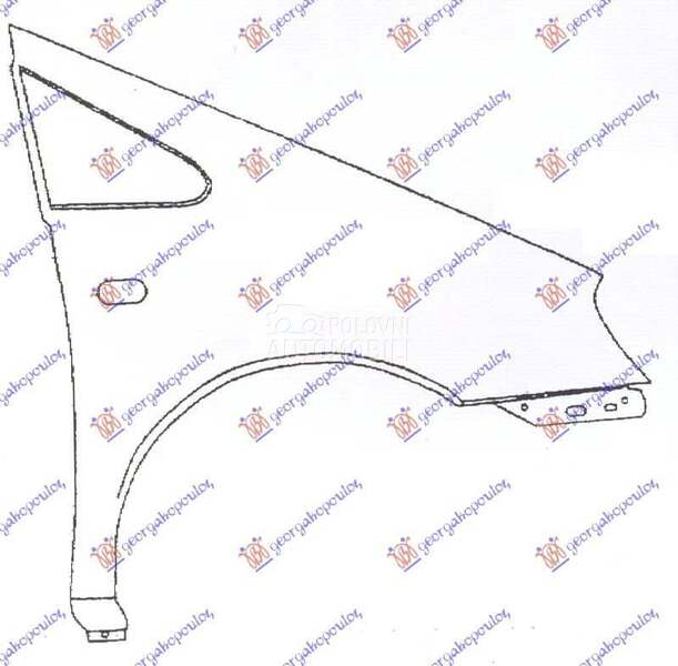 BLATOBRAN 00- - GALAXY (WGR) za Ford Galaxy od 2000. do 2027. god.