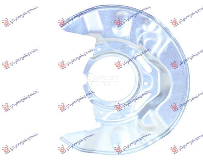 ZASTITA PREDNJEG KOCIONOG DISK za Toyota Corolla od 2000. do 2027. god.