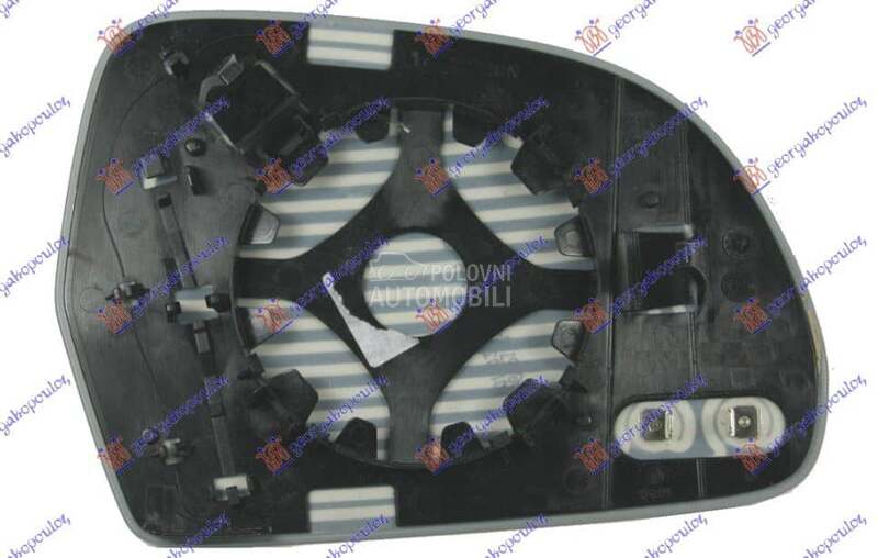 STAKLO RETROVIZORA SA GREJACEM za Škoda Octavia od 2000. do 2027. god.