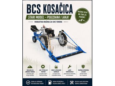 BCS BCS KOSACICA, Po dogovoru, 1998. , Motokultivatori, 2x2, Užice