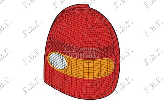 STOP LAMPA 3 VRATA (TYC) - COR za Opel Corsa B od 2000. do 2027. god.