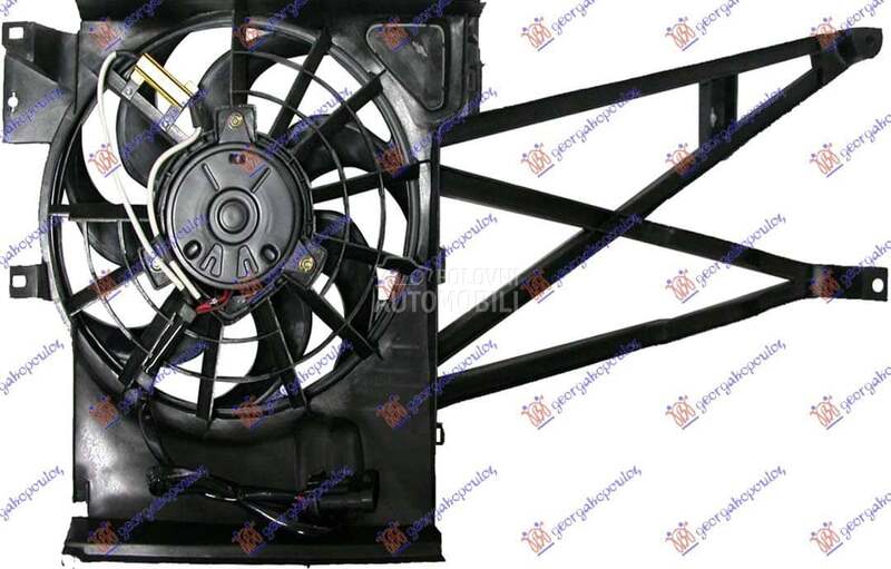 VENTILATOR KLIME KOMPLET (BENZ za Opel Vectra B od 2000. do 2027. god.