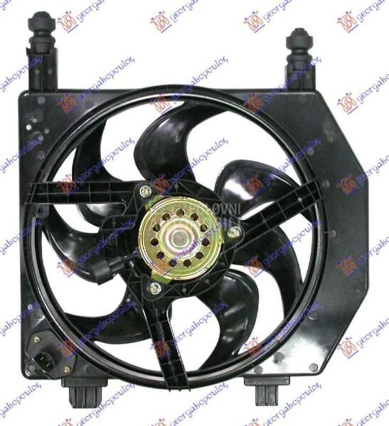VENTILATOR KOMPLET (BENZIN/DIZ za Ford Fiesta od 2000. do 2027. god.