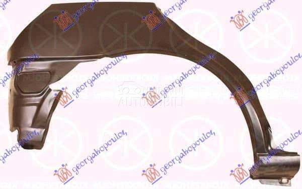 RUB 4 VRATA - FIESTA (JA/JB) za Ford Fiesta od 2000. do 2027. god.