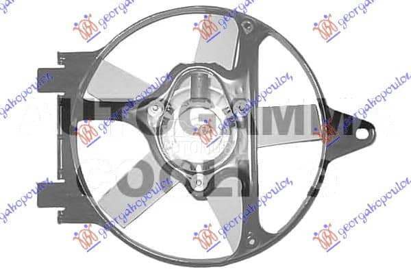 VENTILATOR HLADNJAKA KOMPLET ( za Ford Fiesta od 2000. do 2027. god.