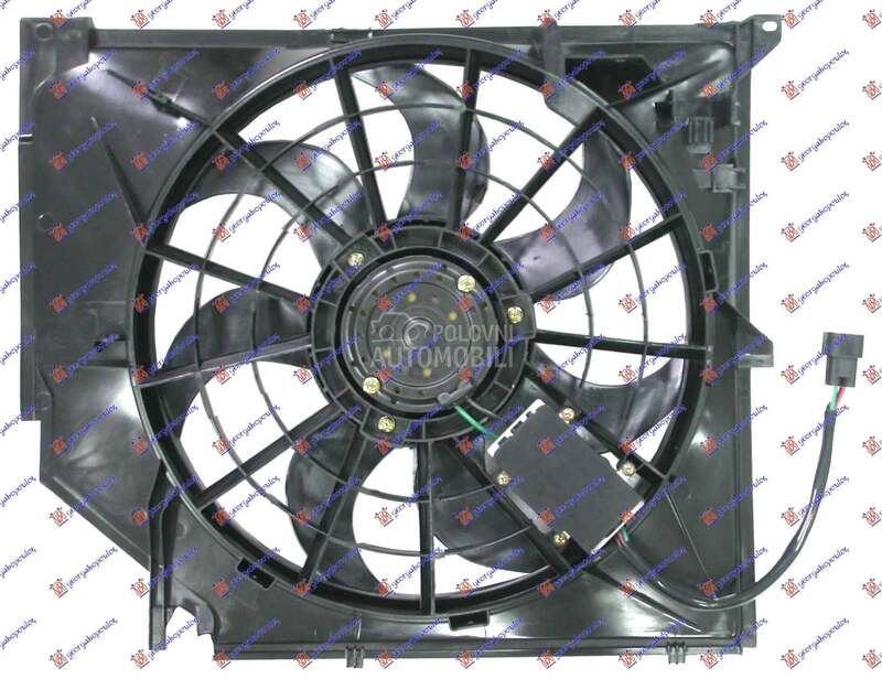 VENTILATOR KOMPLET (BENZIN) (S za BMW Compact od 2000. do 2027. god.