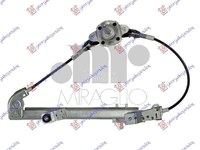 PODIZAC ZADNJEG PROZORA MEHANI za Alfa Romeo 156 od 2000. do 2027. god.